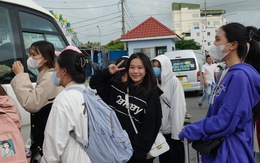 130 thí sinh huyện đảo Kiên Hải vượt biển đi thi tốt nghiệp